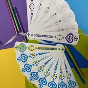 Atelier créatif “Éventail carnaval”