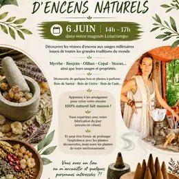 Atelier Créatif Fabrication Encens