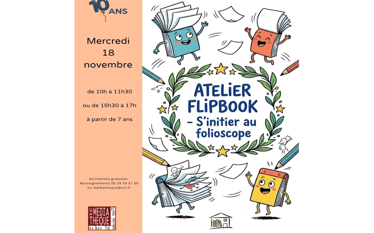 Atelier créatif Flipbook