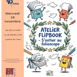 Atelier créatif Flipbook