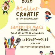 Atelier créatif intergénérationnel : Carnaval !