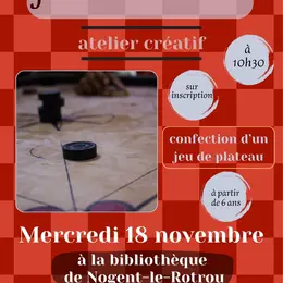 Atelier créatif - Jeu de merelle