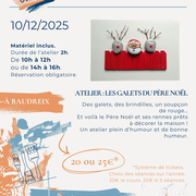 Atelier Créatif Les galets du père Noël