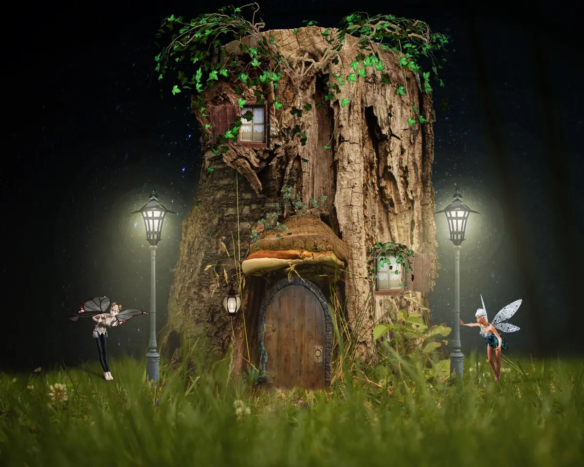 Atelier créatif les maisons de fées