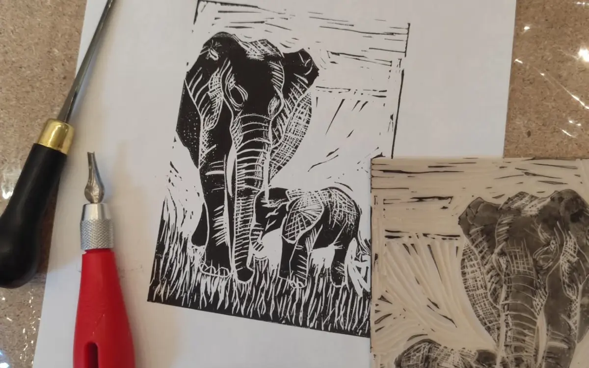 Atelier Créatif : Linogravure