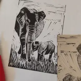 Atelier Créatif : Linogravure