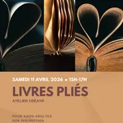 Atelier Créatif : Livres pliés