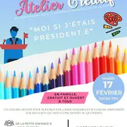 Atelier créatif Moi si j'étais Président.e