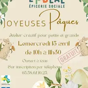 Atelier créatif Pâques
