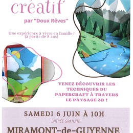 Atelier créatif - par doux rêves