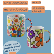 Atelier Créatif Parent/Enfant : Peinture sur mug en porcelaine