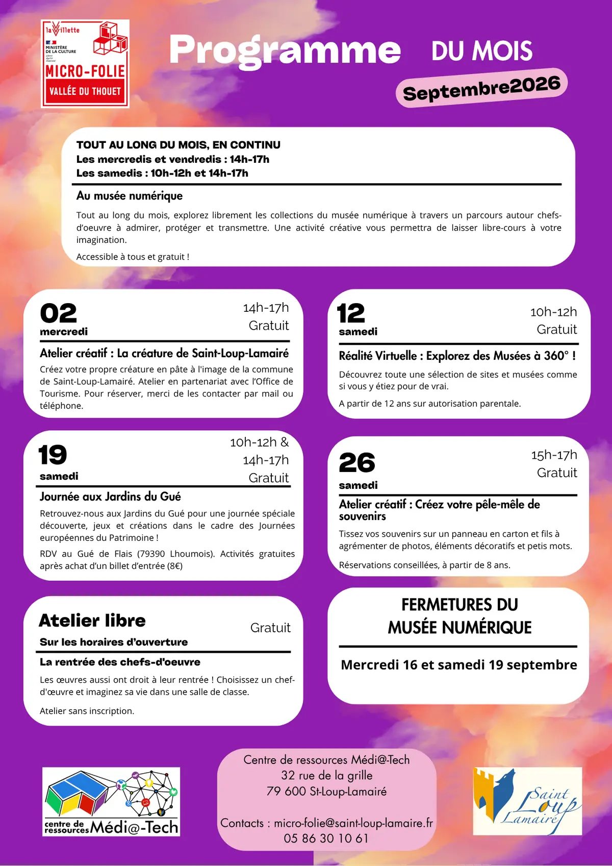 Atelier créatif : pêle-mêle de souvenirs