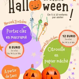 Atelier Créatif Pour Halloween