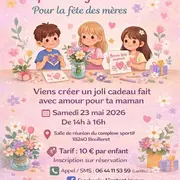 Atelier créatif pour la fête des Mères