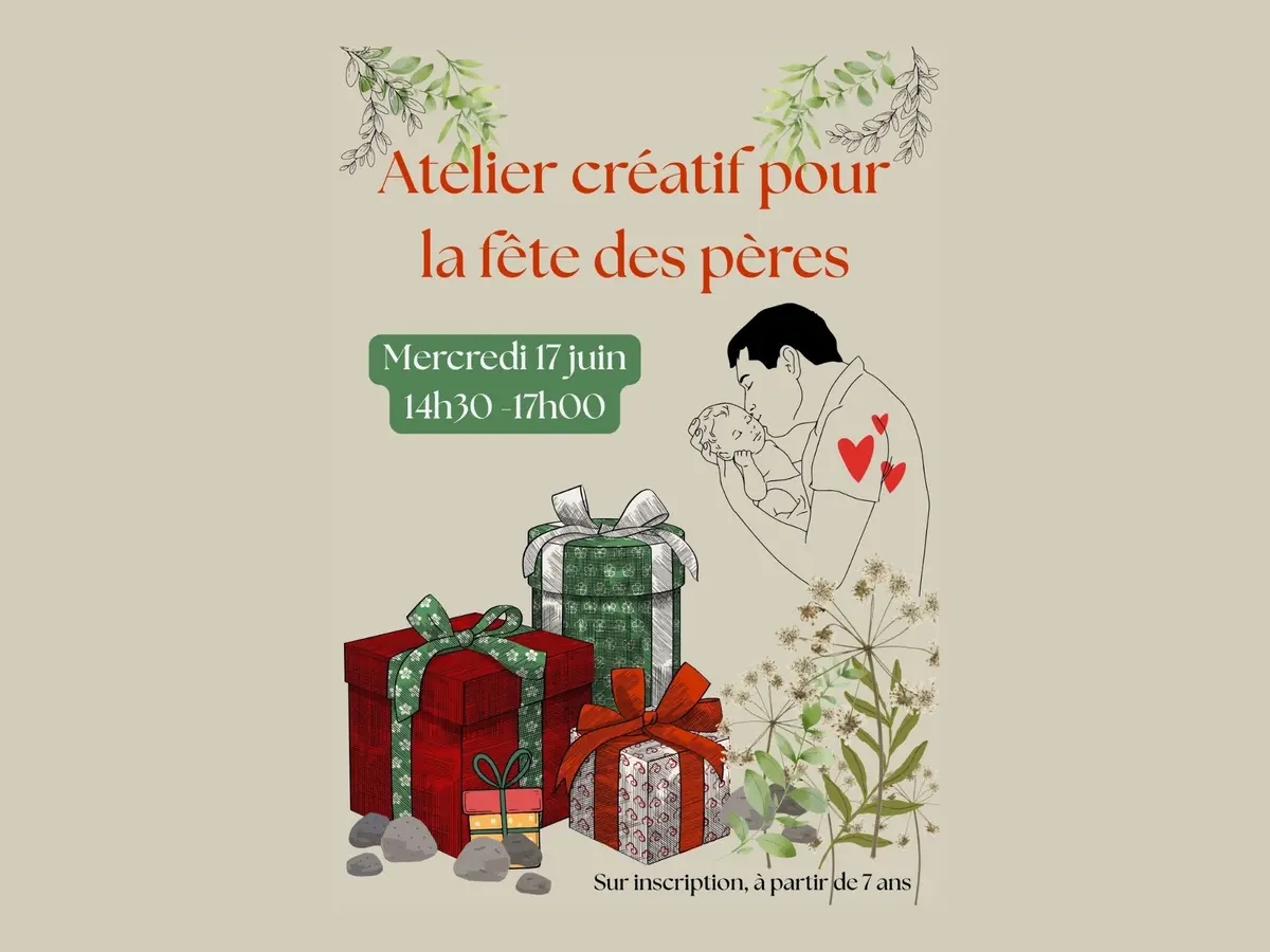 Atelier créatif pour la fête des pères