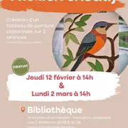 Atelier créatif (pour les adultes) : création d'un tableau de peinture cloisonnée