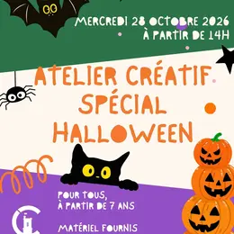 Atelier créatif spécial Halloween