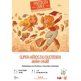 Atelier créatif : super-héros du quotidien