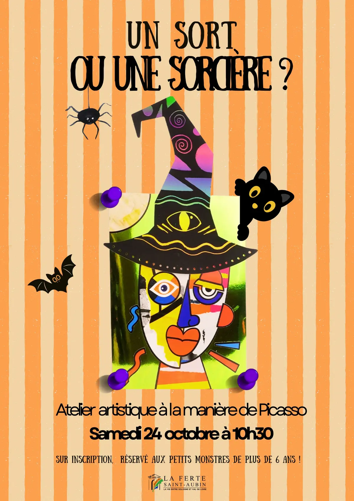 Atelier créatif • Un sort… ou une sorcière ?