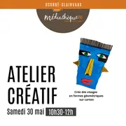 Atelier créatif : visages en carton