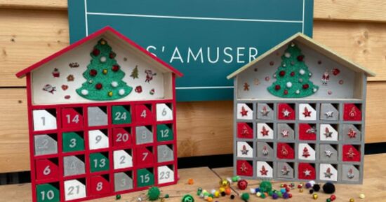Atelier cr&eacute;ation calendrier Avent chez Truffaut Pau