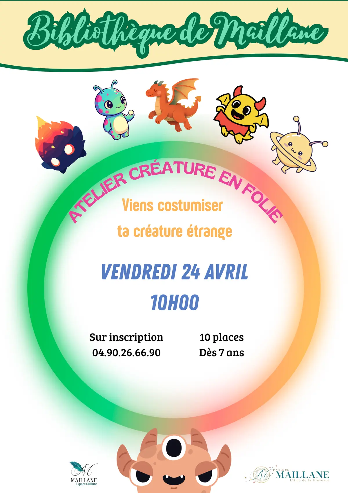 Atelier création - Créature en Folie