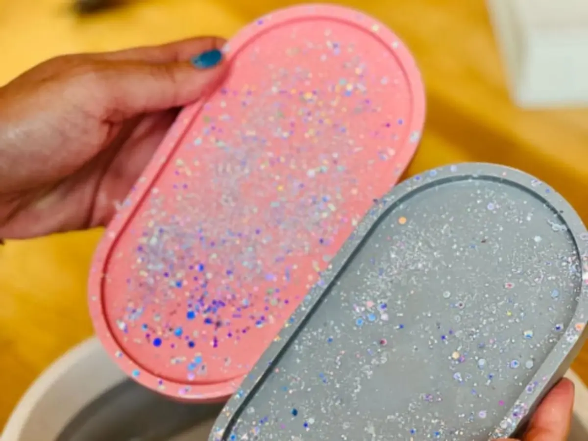 Atelier création d'objet en Jesmonite à Aix-en-Provence (13)