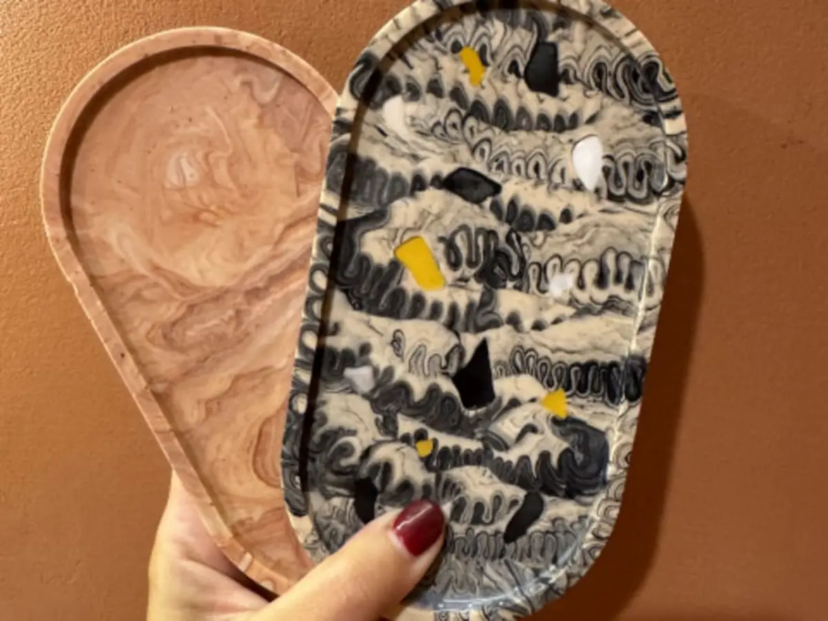 Atelier création d'objet en Jesmonite à Strasbourg