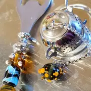 Atelier création d'objets d'art de la table en verre filé (69)