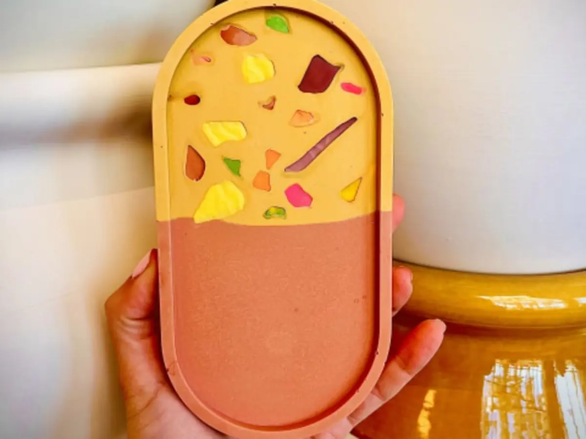 Atelier création d'objets en Jesmonite à Cannes (06)