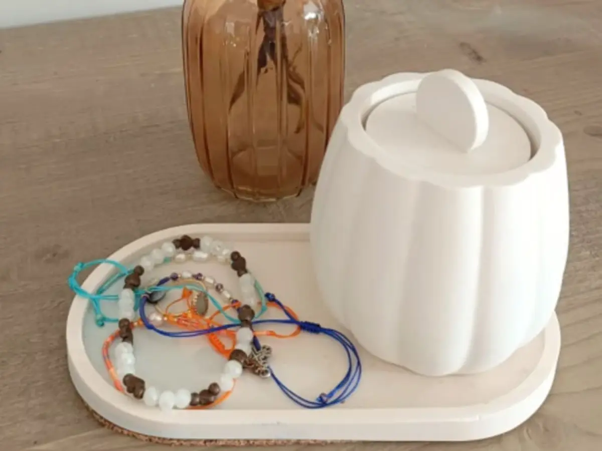 Atelier création d'objets en jesmonite à Nantes (44)