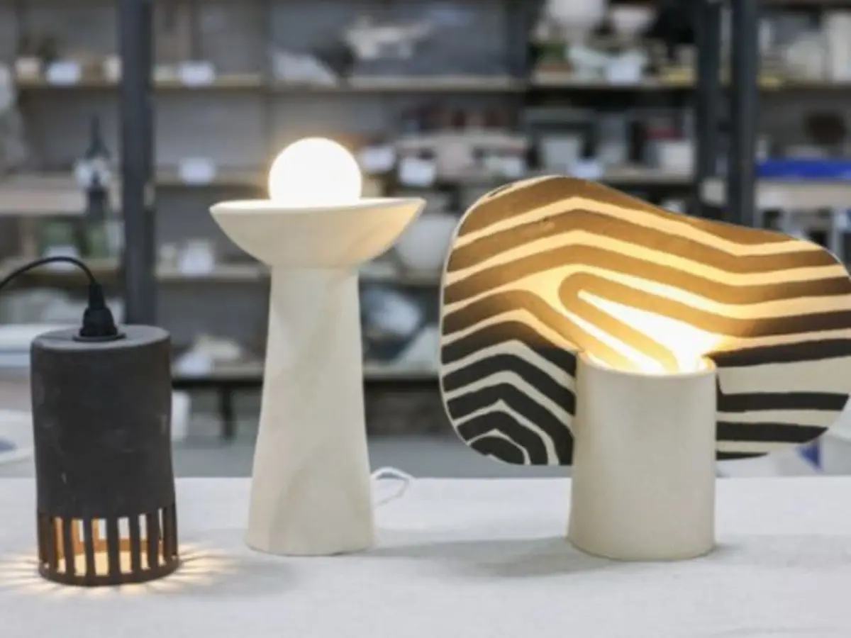 Atelier création d'un abat-jour en céramique à Paris 8ème