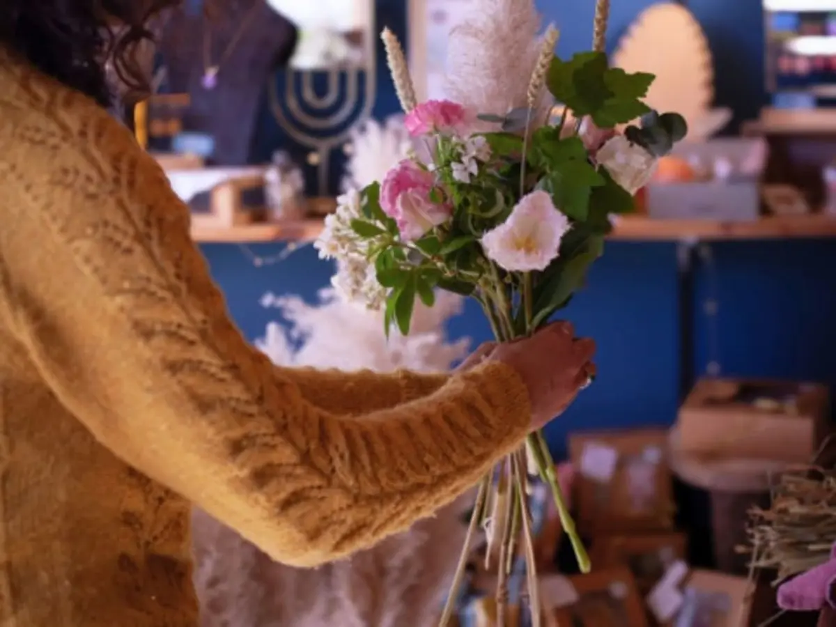 Atelier création d'un bouquet de fleurs à Darnetal (76)