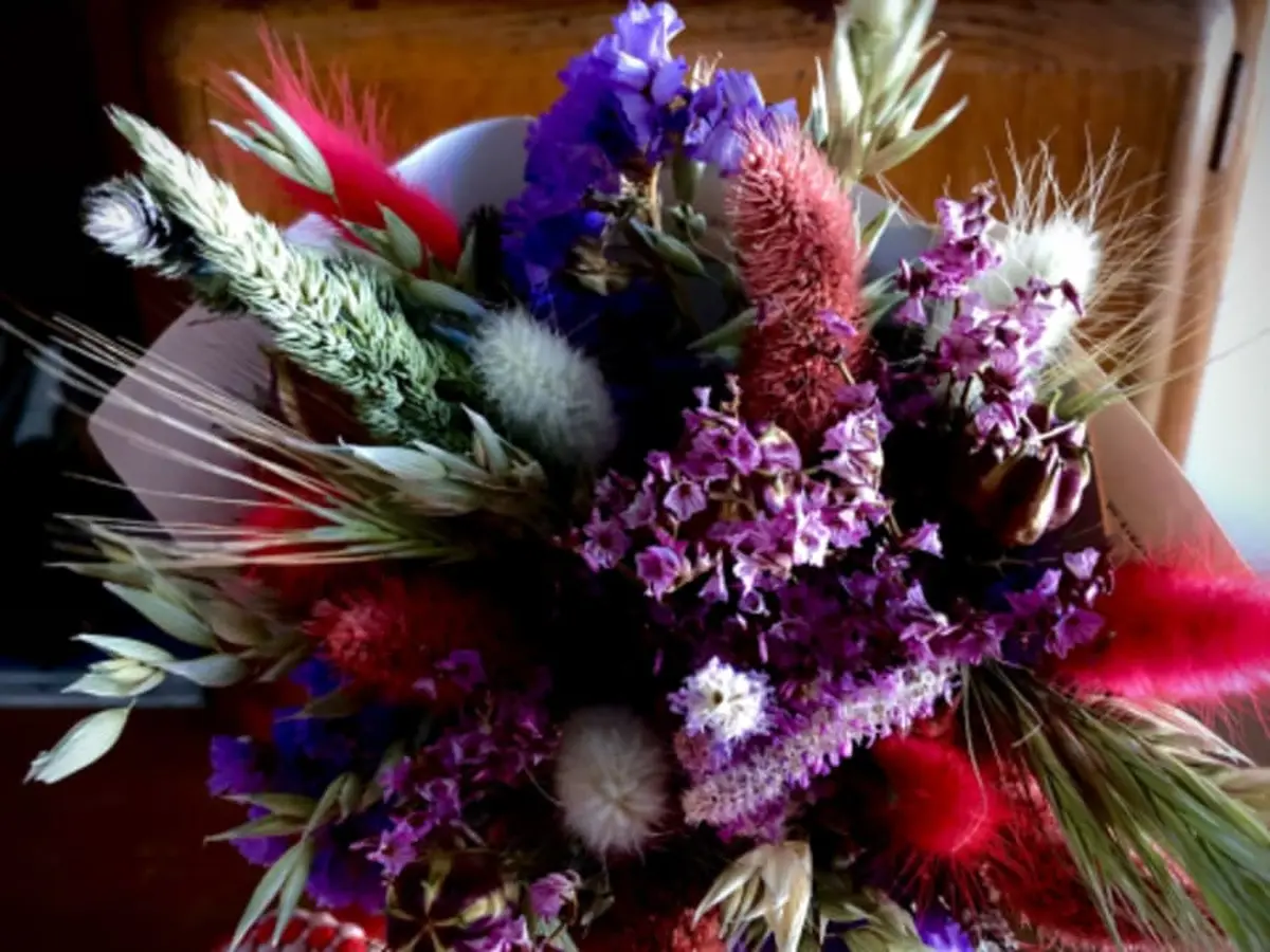 Atelier Création d'un bouquet de fleurs de séchées à Rennes (35)