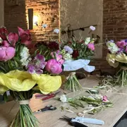 Atelier création d'un bouquet de fleurs fraiches à Toulouse (31)