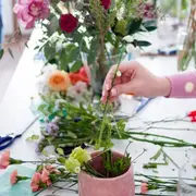 Atelier création d'un bouquet de fleurs  fraiches à Agey (21)