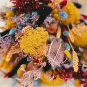 Atelier création d'un bouquet de fleurs séchées près de Nantes
