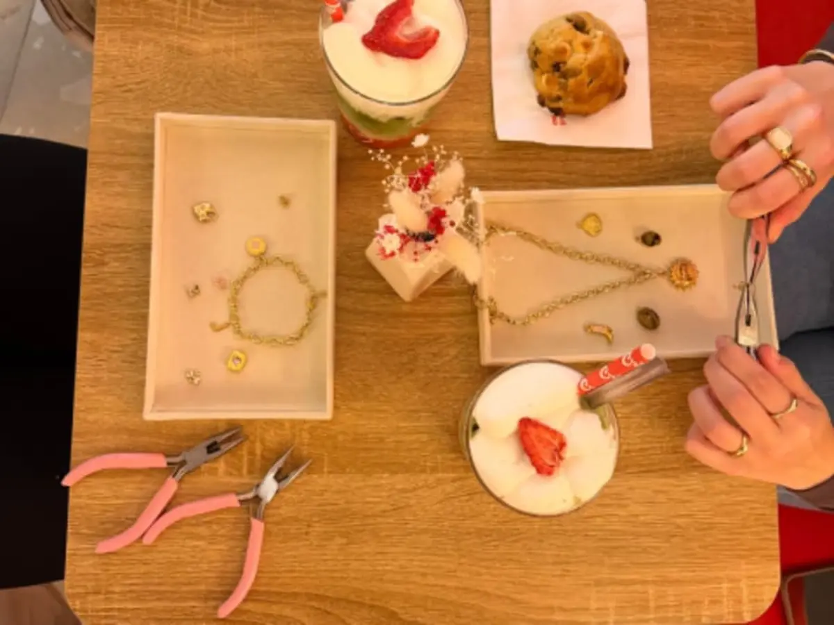 Atelier création d'un bracelet à Metz (57)