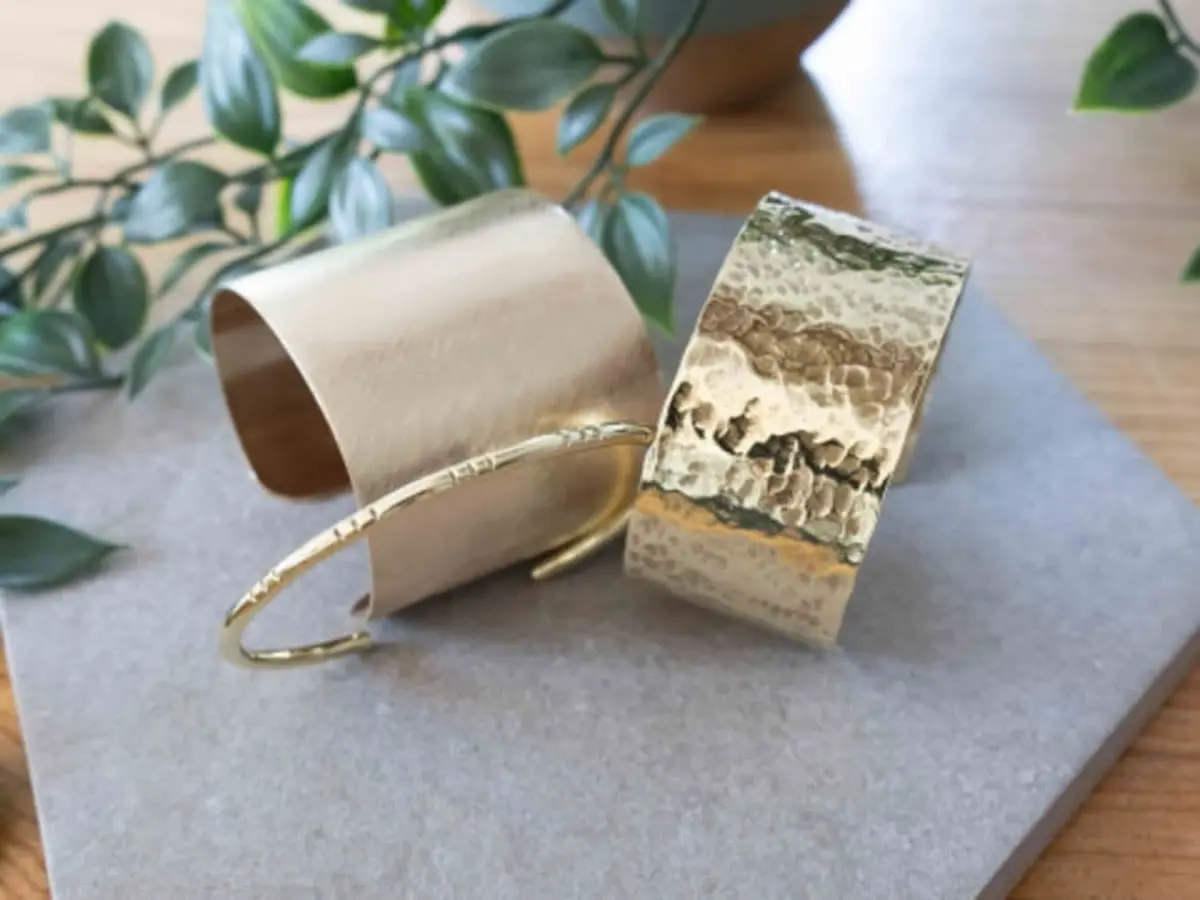 Atelier création d'un bracelet en laiton à Anglet (64)