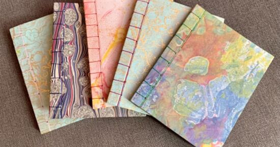 Atelier cr&eacute;ation d'un carnet japonais &agrave; Rennes (35)