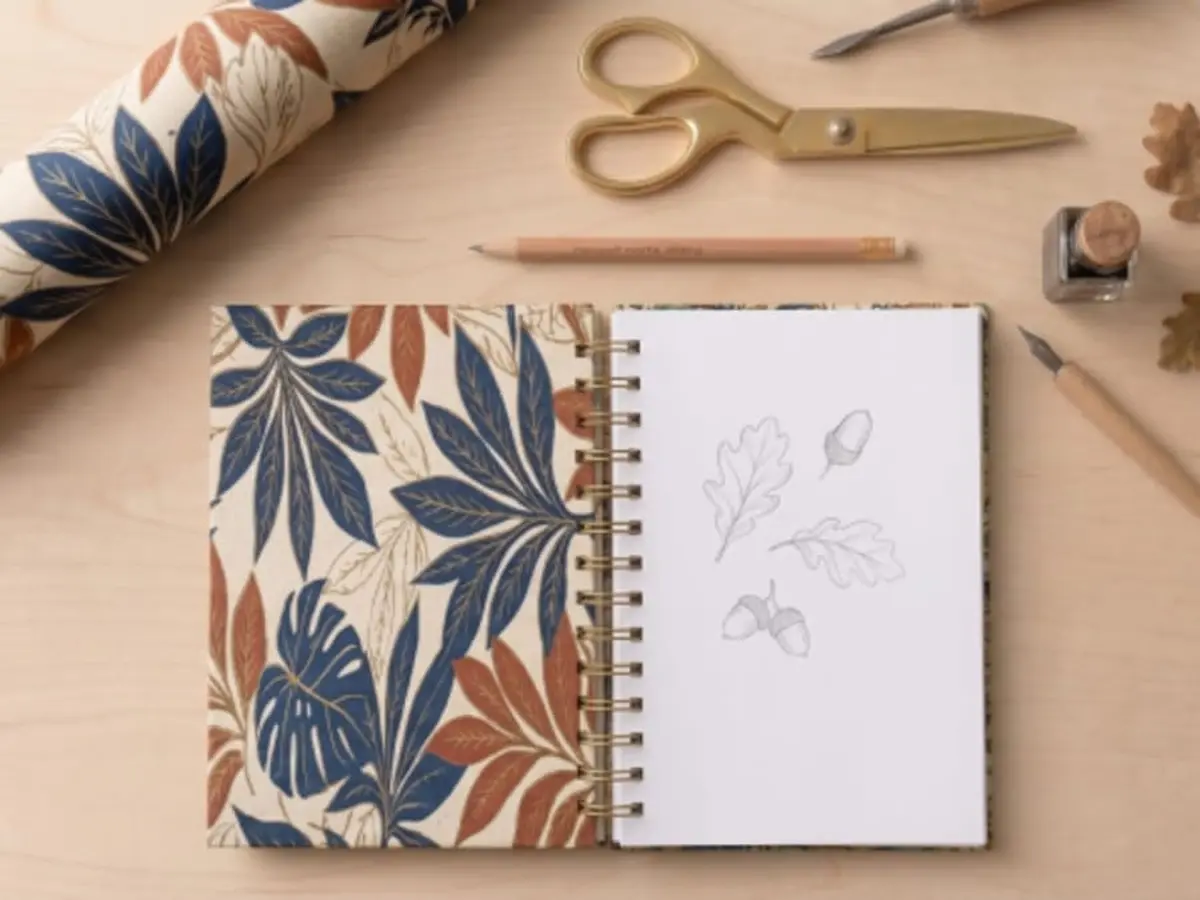 Atelier création d'un carnet spirale à Toulouse (31)