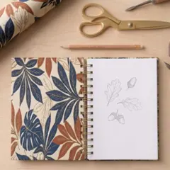 Atelier création d'un carnet spirale à Toulouse (31)