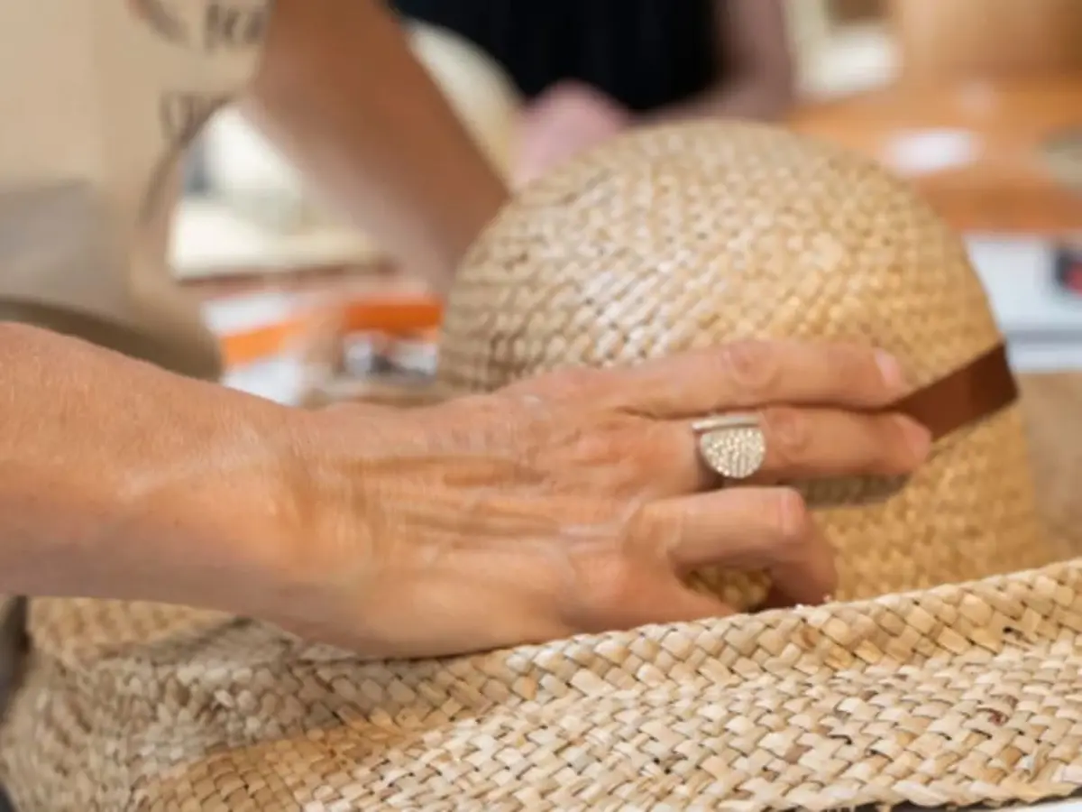 Atelier création d'un chapeau en paille à Saint-Nazaire (44)