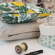 Atelier création d'un coussin zippé ou d'une panière à Paris 11e