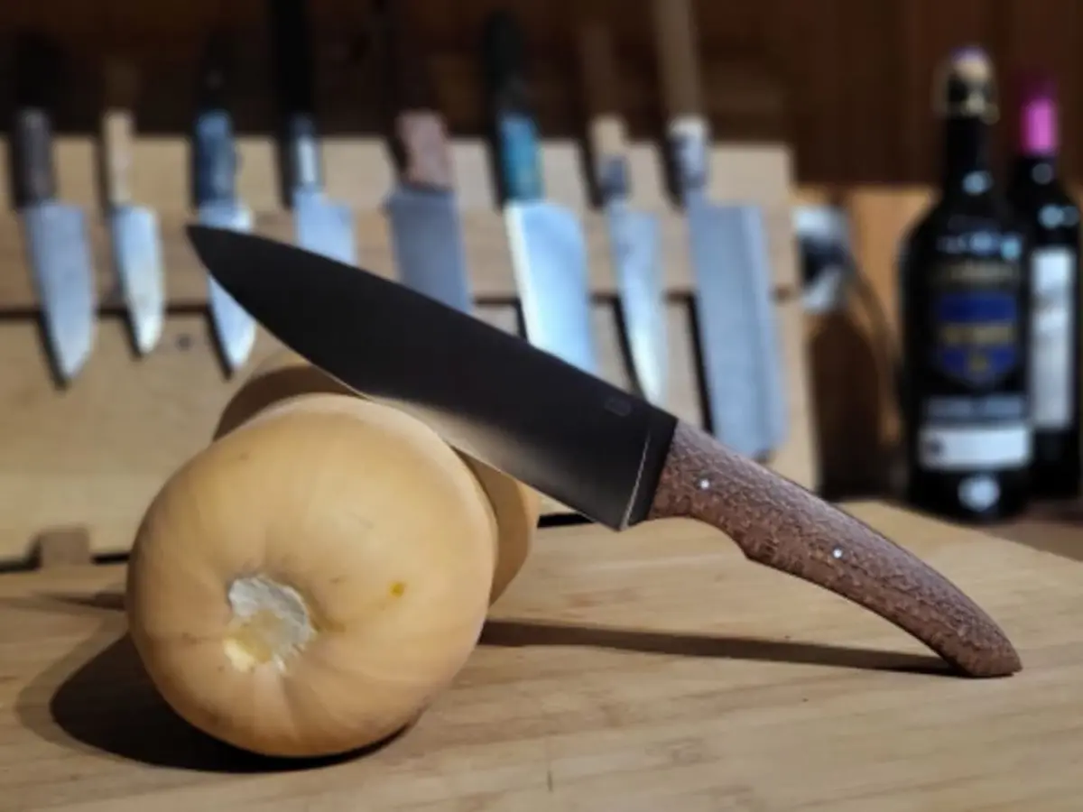 Atelier création d'un couteau de cuisine à Calanhel (22)