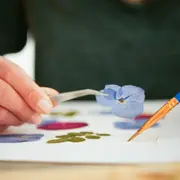 Atelier création d'un herbier à Lyon 3ème