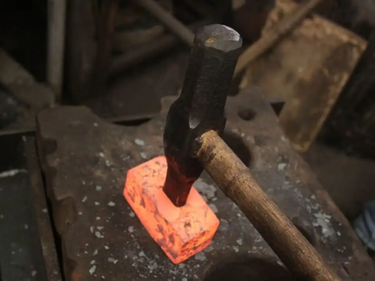 Atelier création d'un marteau à Brissac Loire Aubance (49)