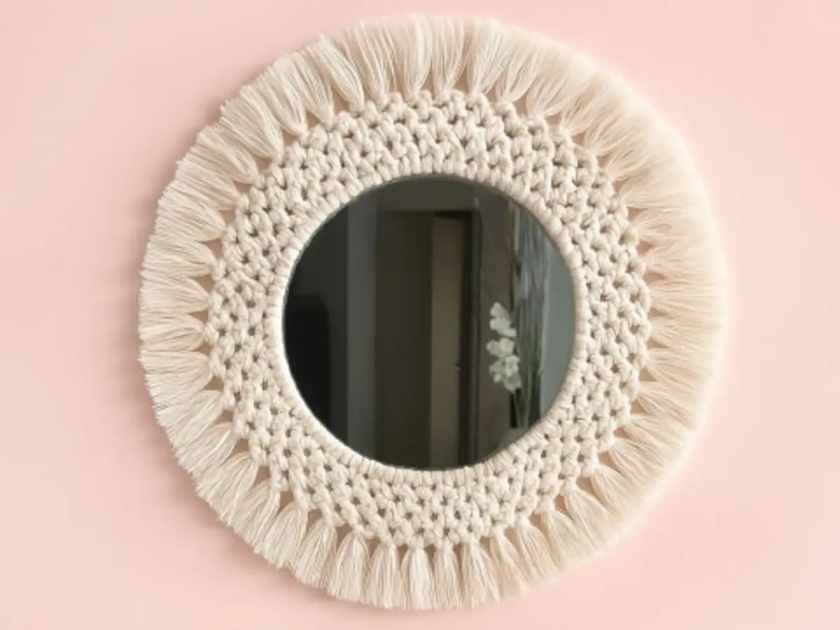 Atelier création d'un miroir macramé à Aix-en-Provence (13)