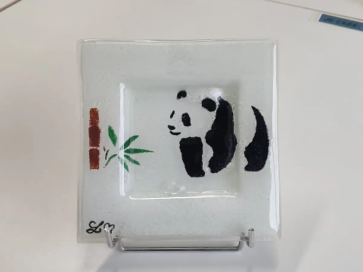 Atelier création d'un objet en verre fusing à Hoerdt (67)