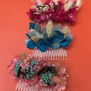 Atelier création d'un peigne en fleurs à Bordeaux (33)